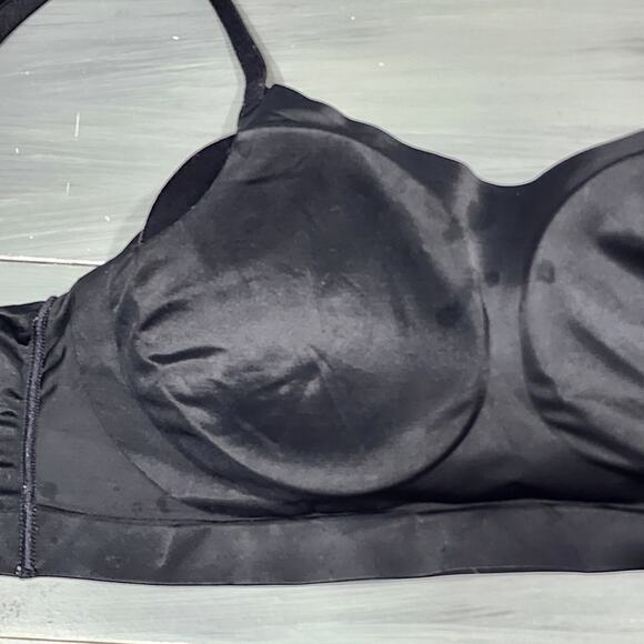 Soma Enbliss Luxe Bralette Wireless Convertible Straps Black Medium - Picture 6 of 7